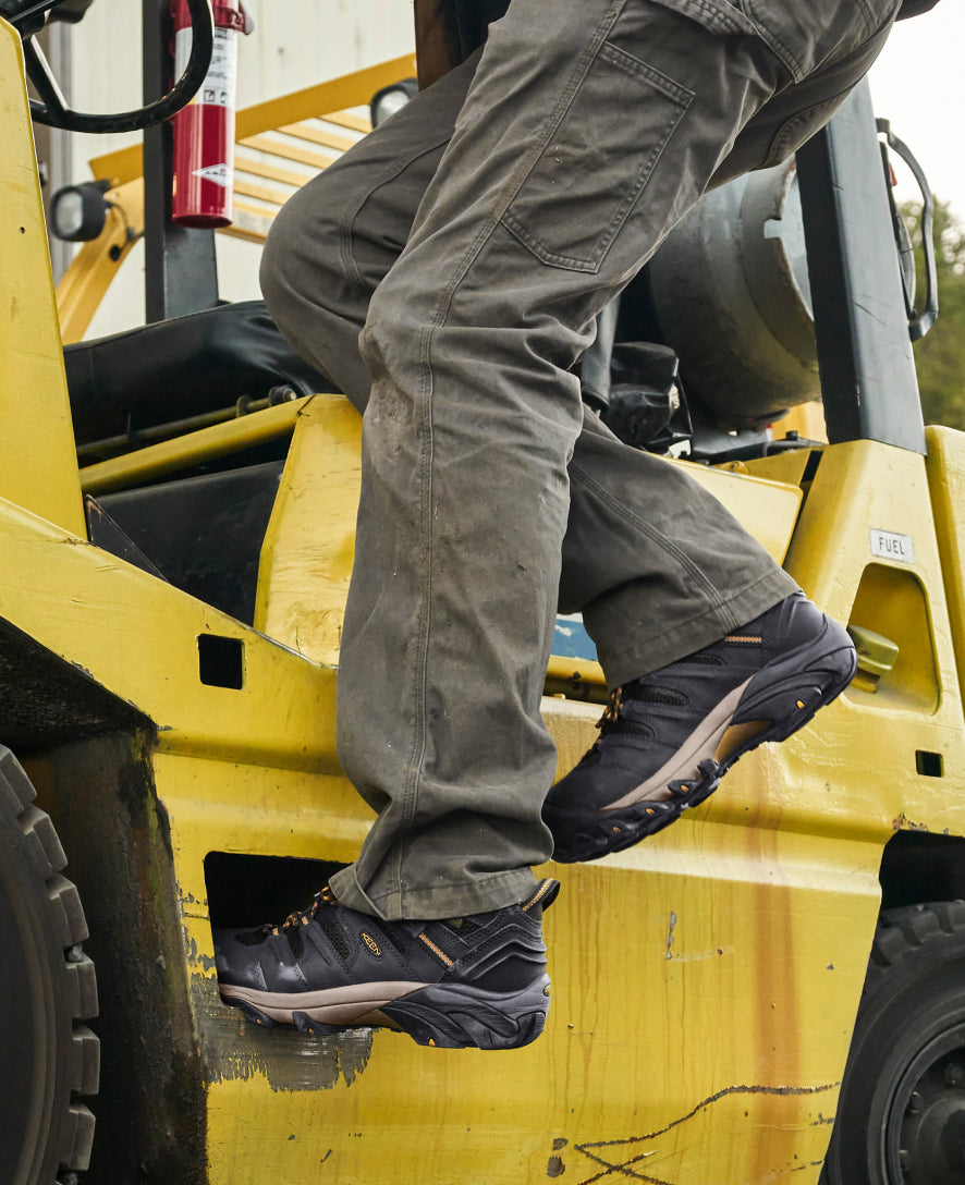 Men's Lansing Mid Waterproof (Steel Toe)  |  Cascade Brown/Brindle - Image 7