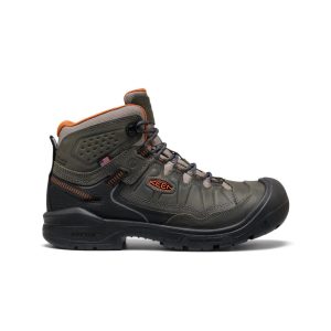 Men's Targhee IV Waterproof Work Boot (Carbon Toe)  |  Magnet/Black